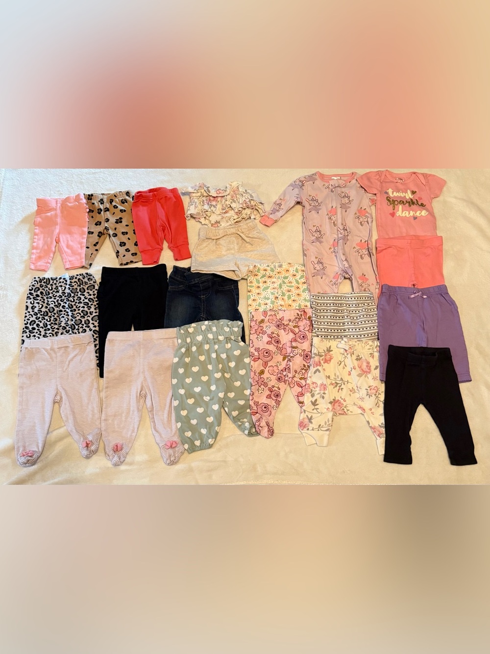 Girl’s 0-3M Pants Bundle